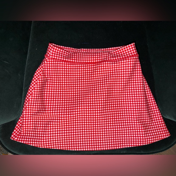 Abercrombie & Fitch Dresses & Skirts - YPB by A&F Red White Gingham Women's Skort